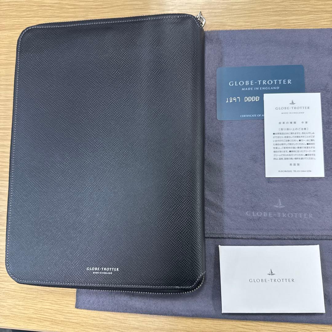 【未使用品】GLOBE TROTTER ドキュメントケース　iPadケース
