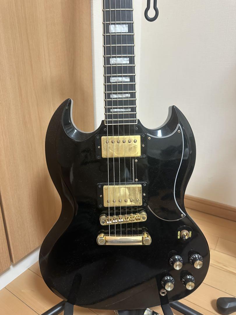 美品 Epiphone エピフォン SG Standard ブラック 黒 ケース 楽天市場】Epiphone SG Standard -Ebony- with Premium Gig Bag
