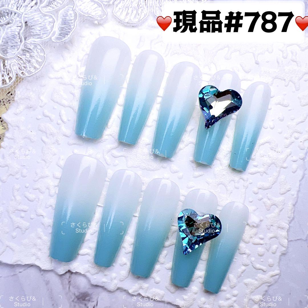 No.14【ネイルチップ】LOVEクラウンネイルチップ | ねいるちっぷ