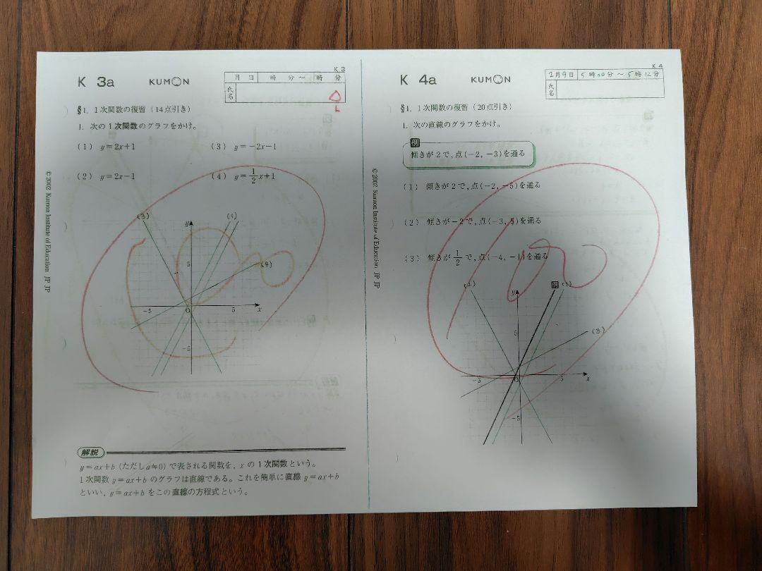 【みな様】公文数学　K&L　おまとめ
