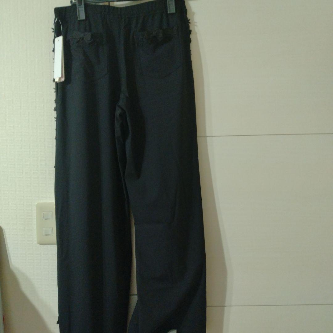 ★お求めやすく価格改定★ ♥完売♥【新品】スーパービューティーサイドレーステープワイド パンツ