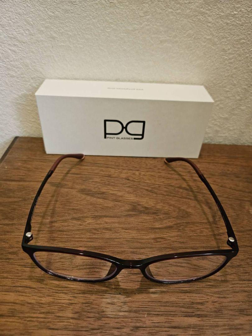 ピントグラス　老眼鏡　PG-707-RE/T 中度