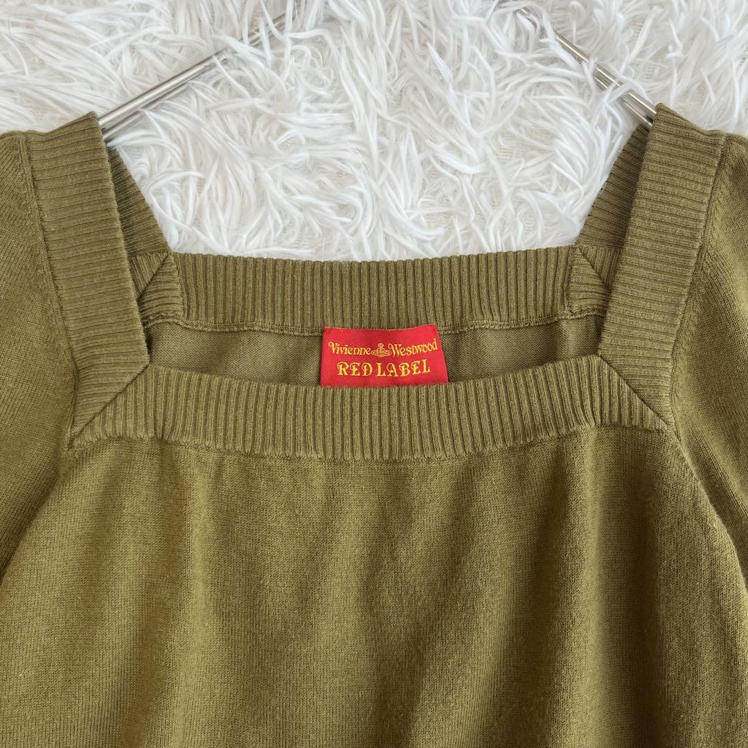 Vivienne Westwood サマーニット ヴィヴィアンウエストウッド サマーニット オーブ刺繍 ロゴ刺繍