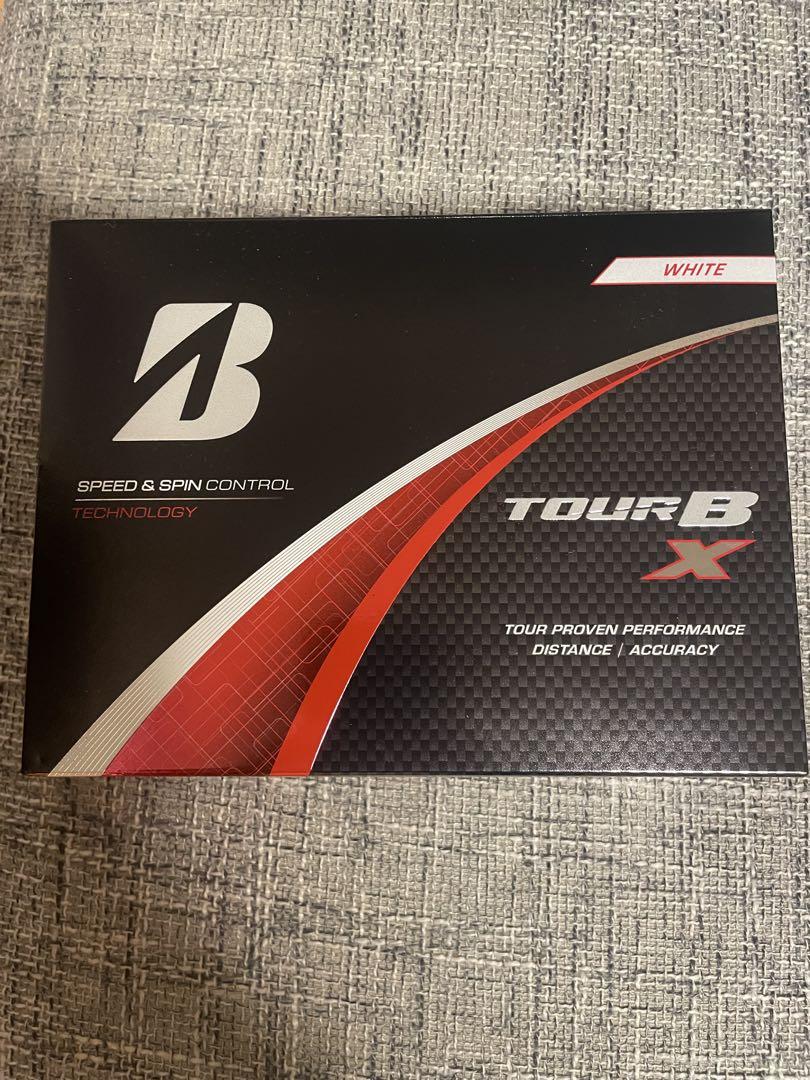 新品1ダース ブリヂストンゴルフボール TOURBX WHITE ツアーBX