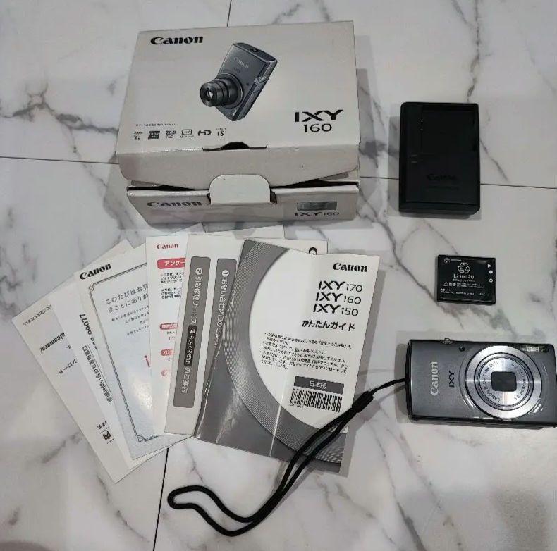 Canon IXY 160　シルバー