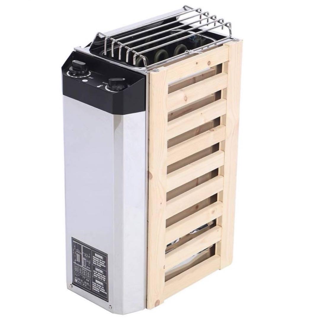 家庭用サウナストーブ1.5KW 100V対応電源コンセント付