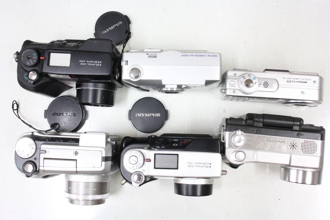 コンパクトデジタルカメラ ６台 SONY OLYMPUS CASIO