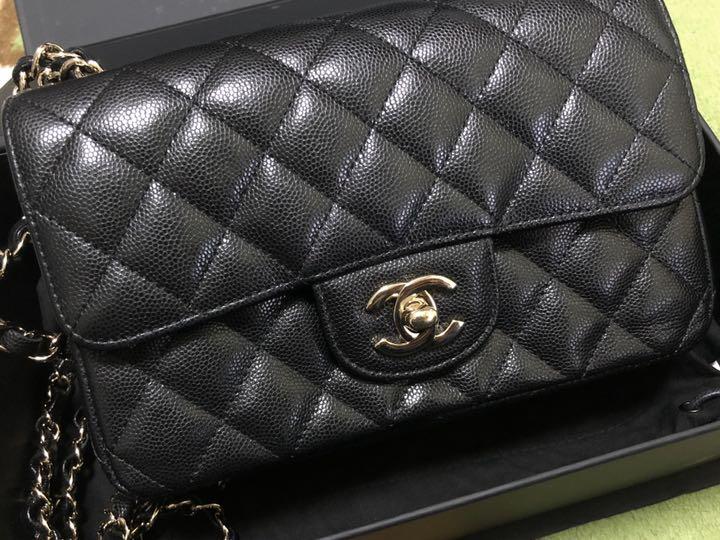 CHANEL シャネル マトラッセ キャビアスキン ショルダーバッグ