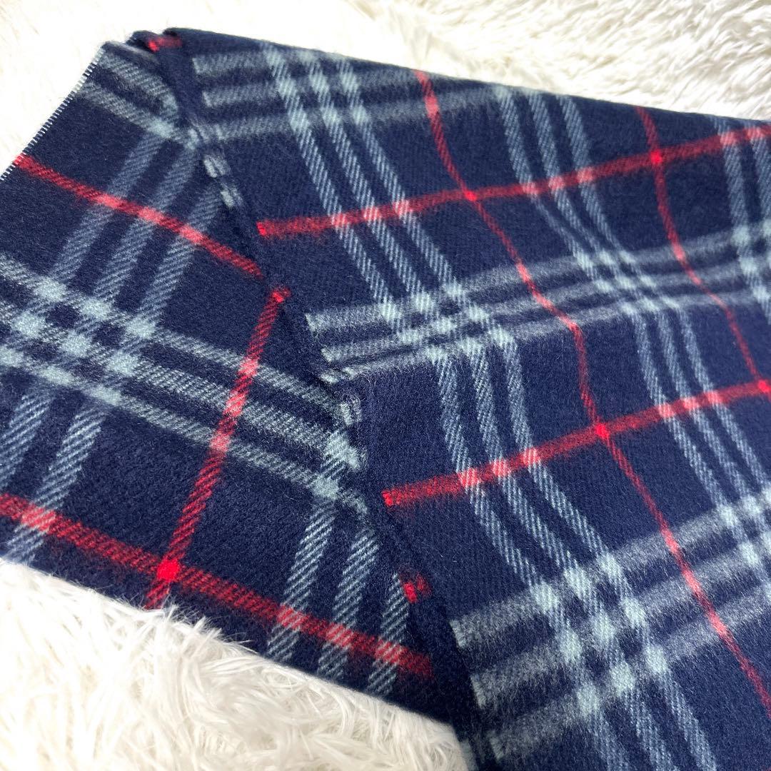 【新品タグ付き】 BURBERRY LONDONラムウール100%マフラー 【新品タグ付き】 BURBERRY LONDONラムウール100%マフラー
