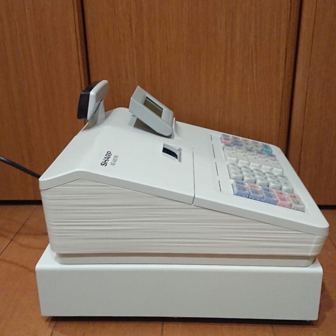 動作確認済 SHARP XE-A207W 電子レジスター レジ レジスター