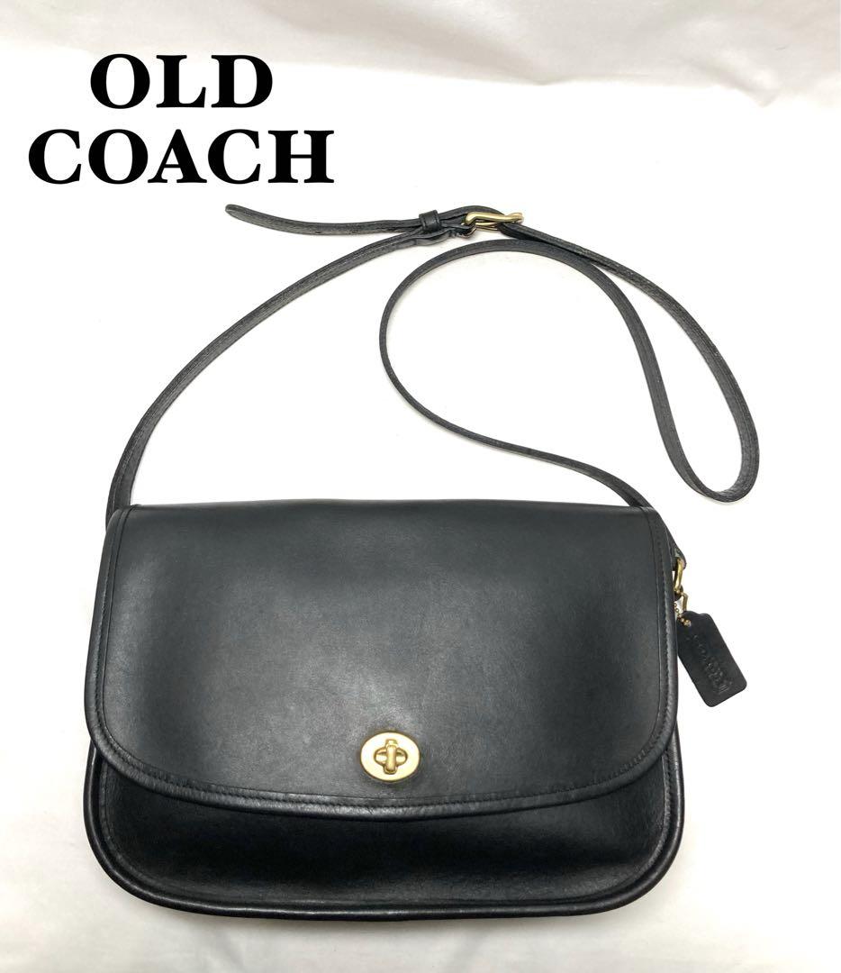 【美品】COACH オールドコーチ　ショルダーバッグ　ターンロックK7M9790