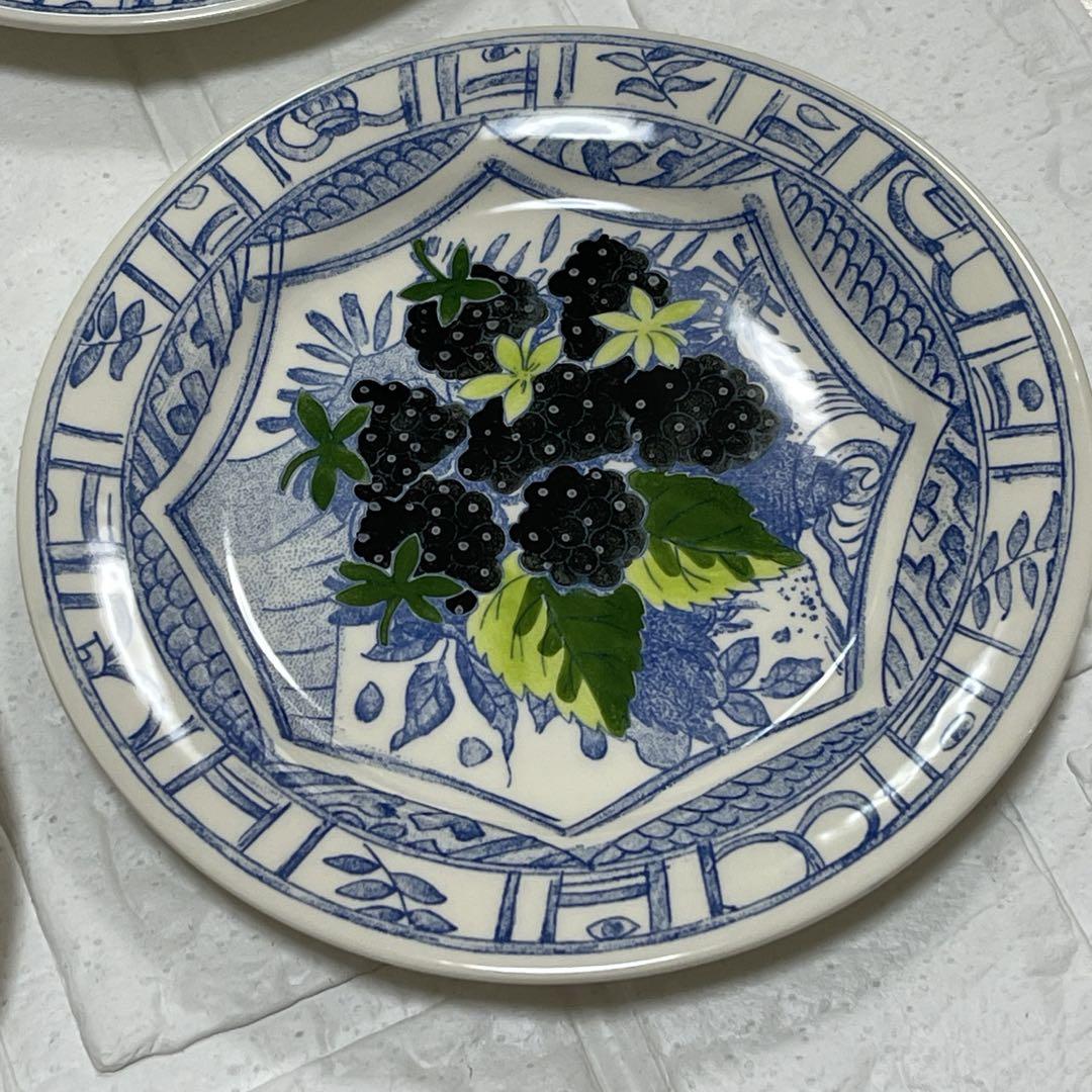 Gien（ジアン）デザート カナッペ 皿 6枚セット16.5cm