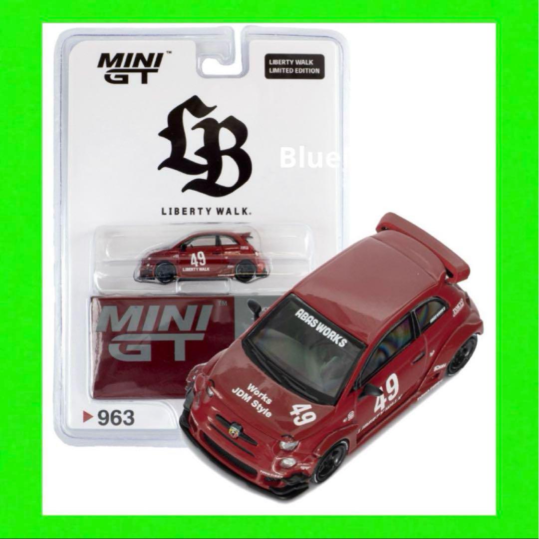 希少 チェイス MINI GT LB-WORKS アバルト595 MINIGT 希少 チェイス MINI GT LB-WORKS アバルト595 MINIGT リバティー