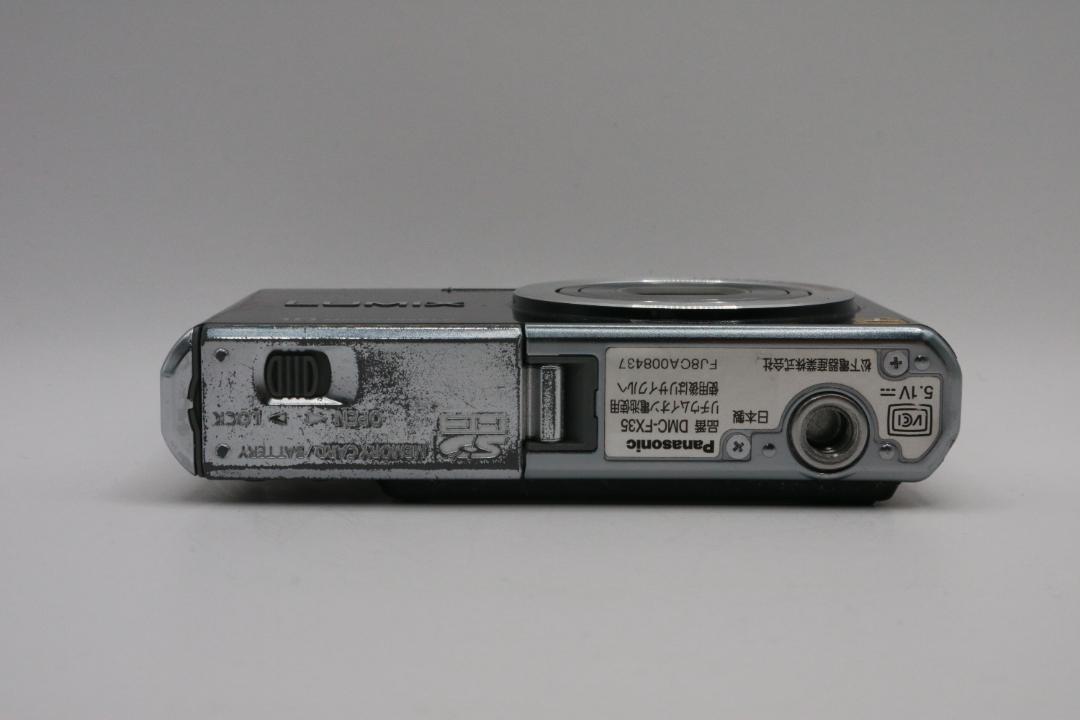 【完動】Panasonic Lumix DMC-FX35デジタルコンパクトカメラ