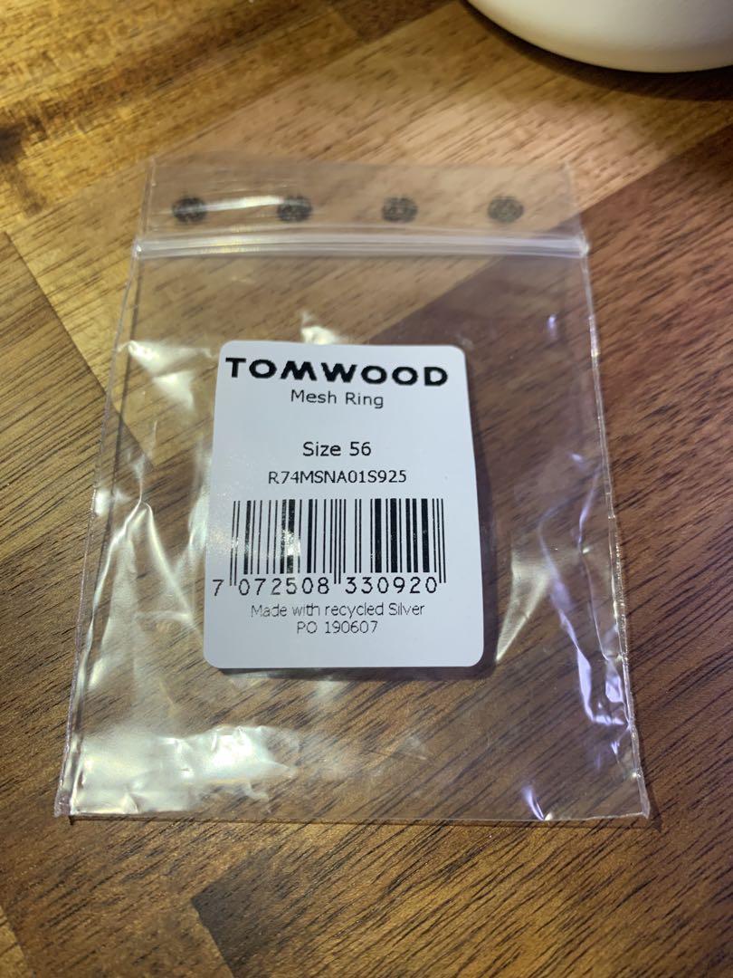新品56 トムウッド　メッシュ　リングtomwood mesh ring