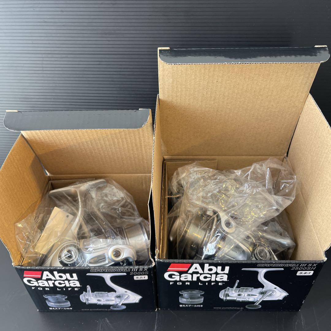Abu Garcia SX2500SH & SX2000S リール 元箱付き