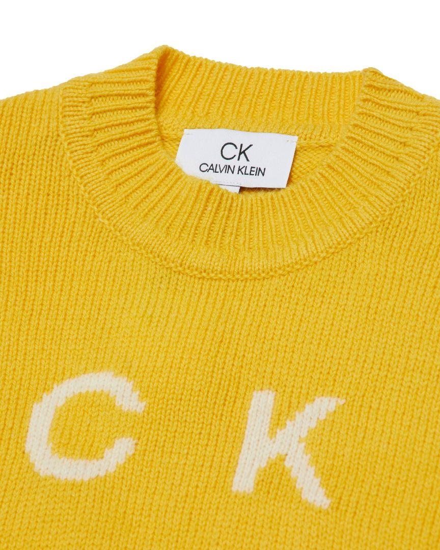 カルバン┈ Calvin プルオーバーセーターウールカシミア dq0GX-m72338026739 Klein セーター