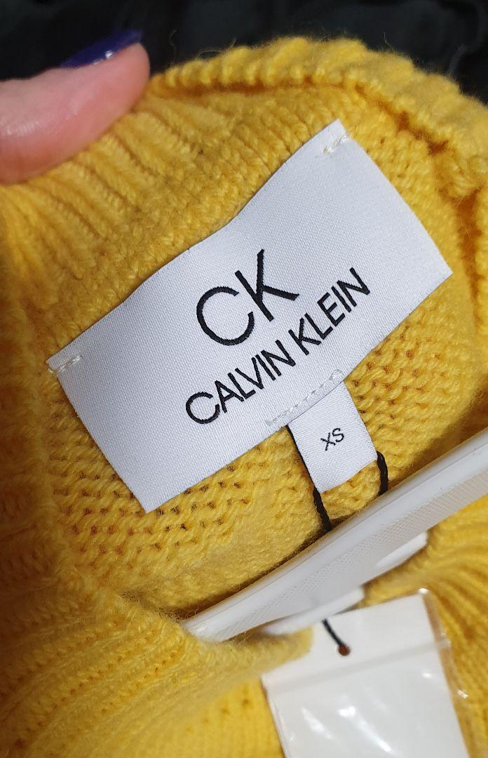 カルバン┈ Calvin プルオーバーセーターウールカシミア dq0GX-m72338026739 Klein セーター