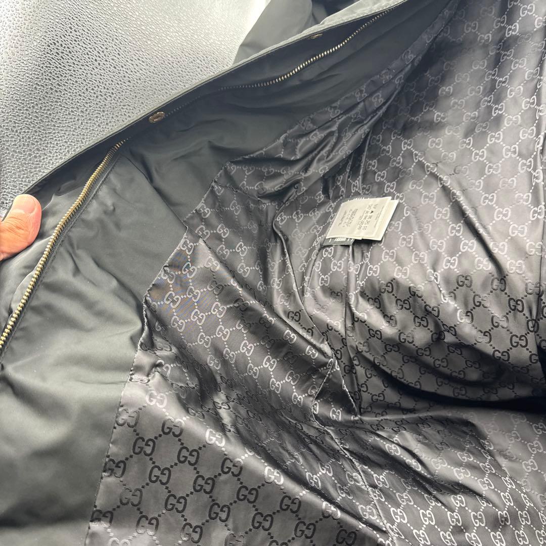 GUCCI ブラックダウンジャケット 36 超美品 GUCCI ブラックダウンジャケット 36 超美品