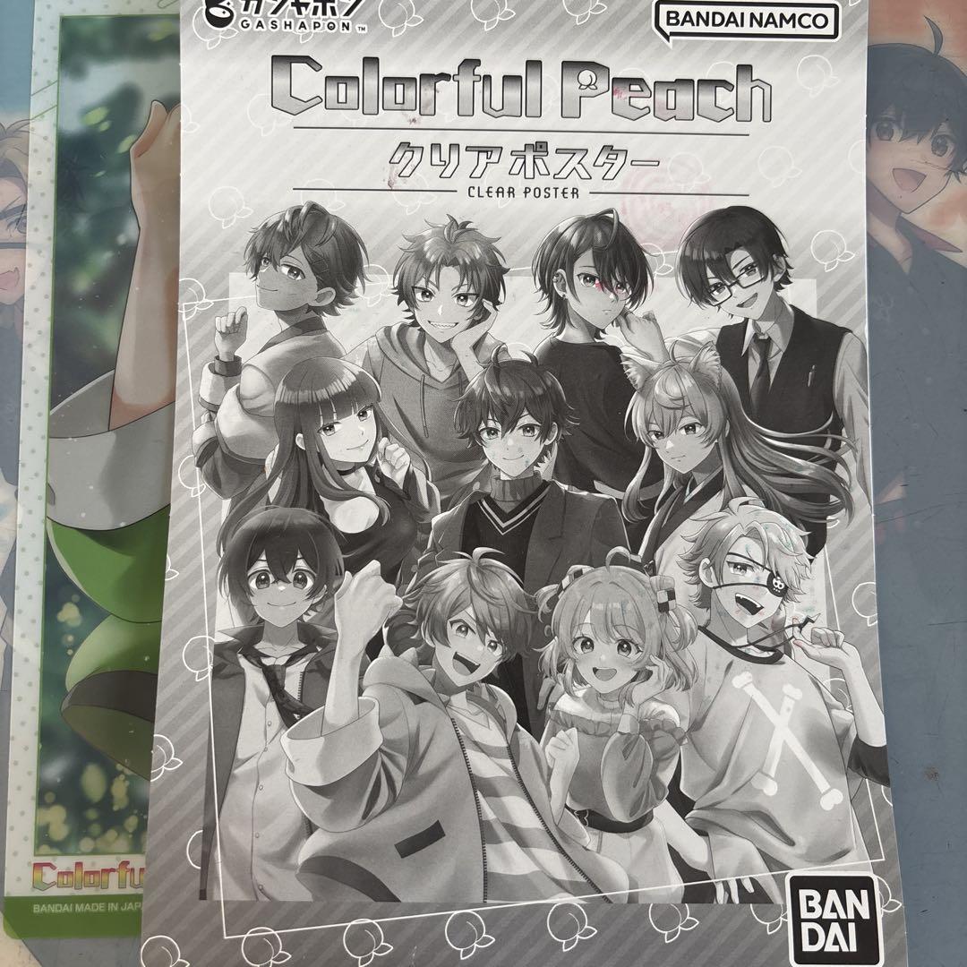 カラフルピーチ じゃぱぱ クリアポスター - メルカリ