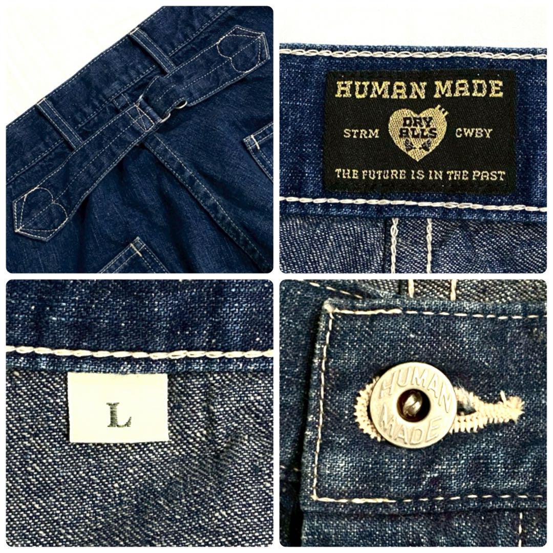 美品★ヒューマンメイド 25ss バギーデニムパンツ ワイド メンズ Lサイズ
