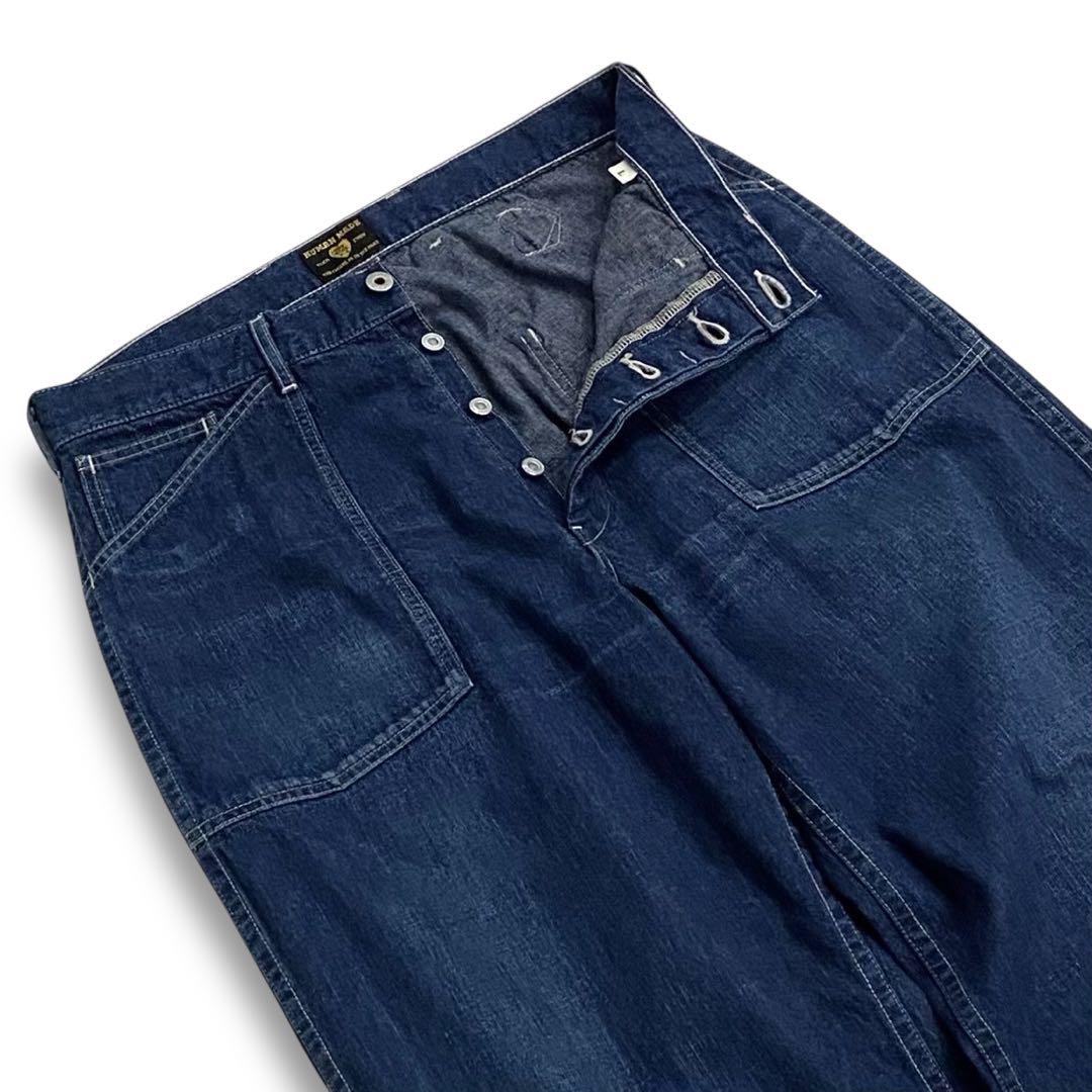 美品★ヒューマンメイド 25ss バギーデニムパンツ ワイド メンズ Lサイズ