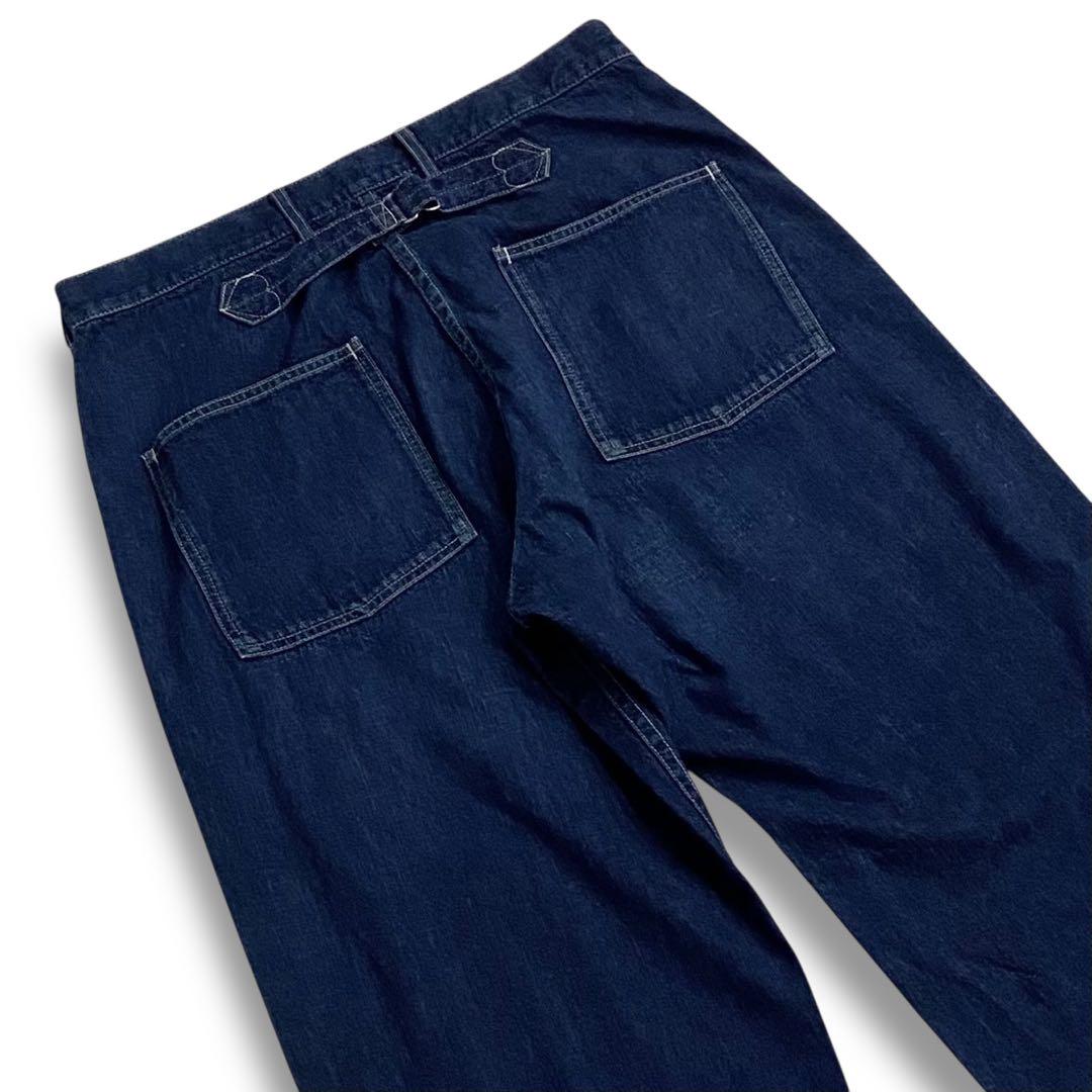美品★ヒューマンメイド 25ss バギーデニムパンツ ワイド メンズ Lサイズ