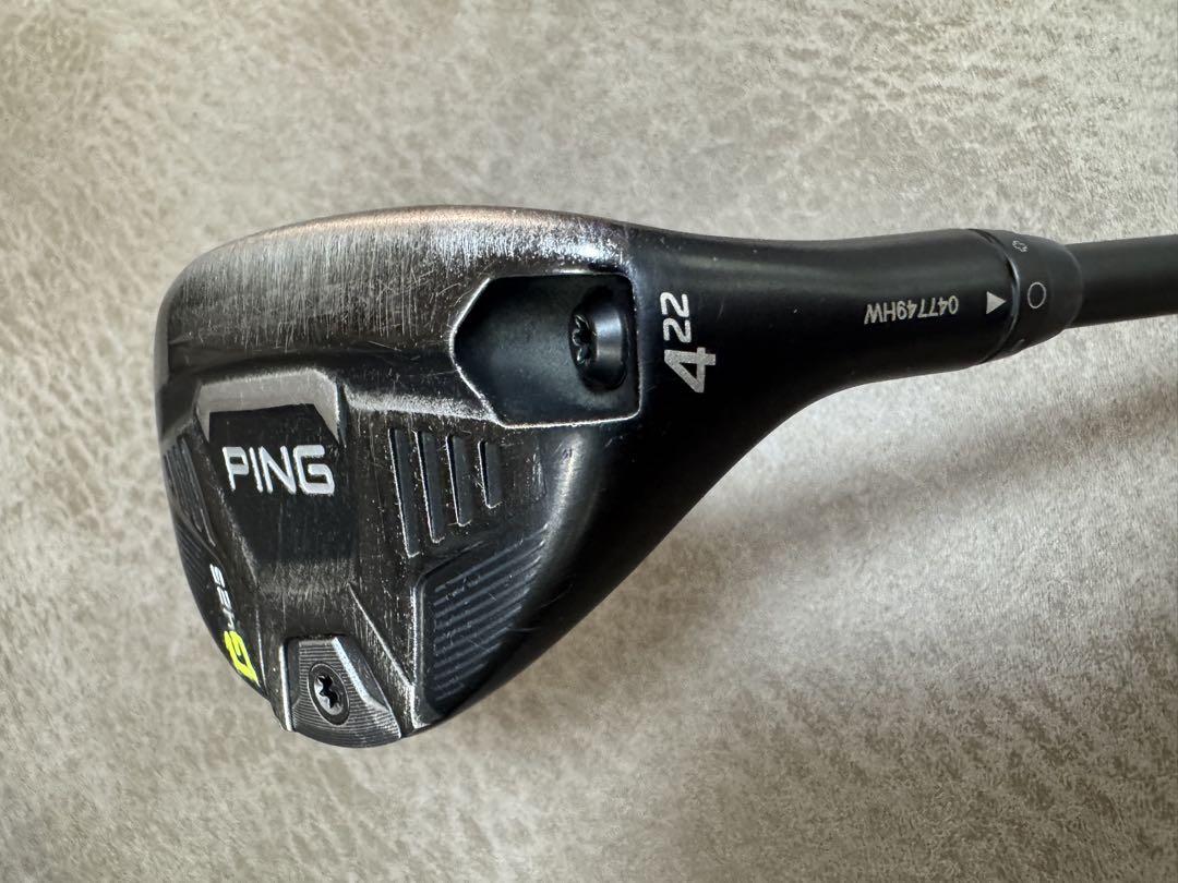 PING G425 ユーティリティクラブ 4U22度 ヘッドカバー付き