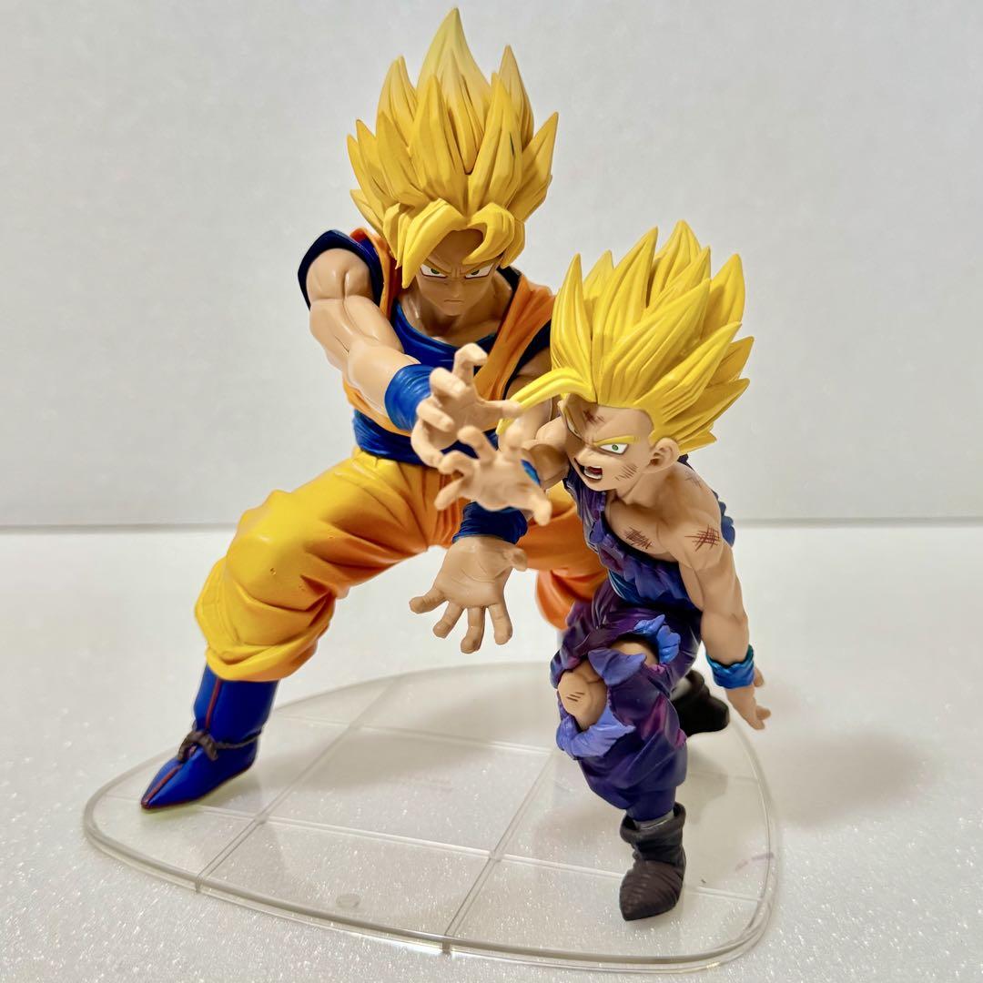 ドラゴンボール 孫悟飯 フィギュア 親子かめはめ波 ドラマチック