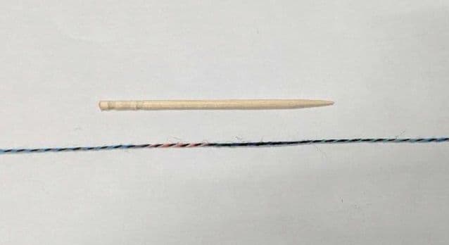 素材糸 ミックススラブ 2本セット