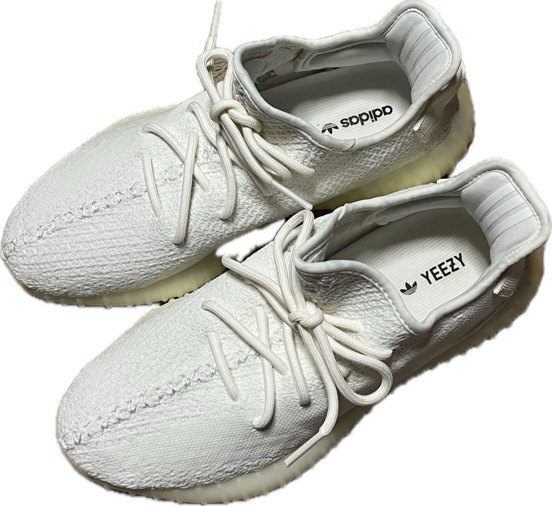 YEEZY BOOST 350 V2 ホワイト 27cm - メルカリ