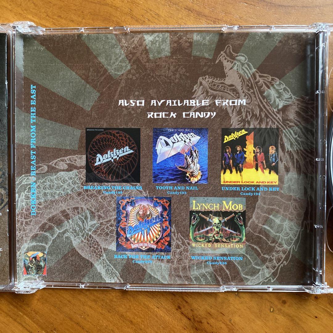 Dokken - Beast From The East Rock Candy盤