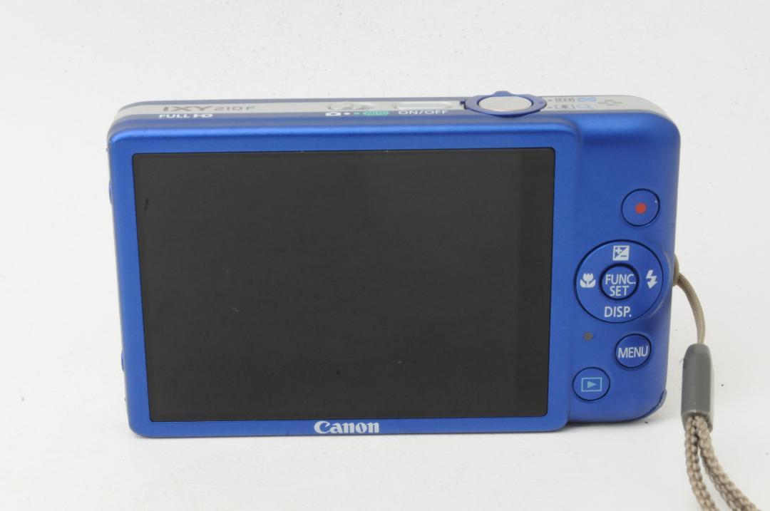 ★美品★CANON キヤノン IXY 210F ブルー（BL）