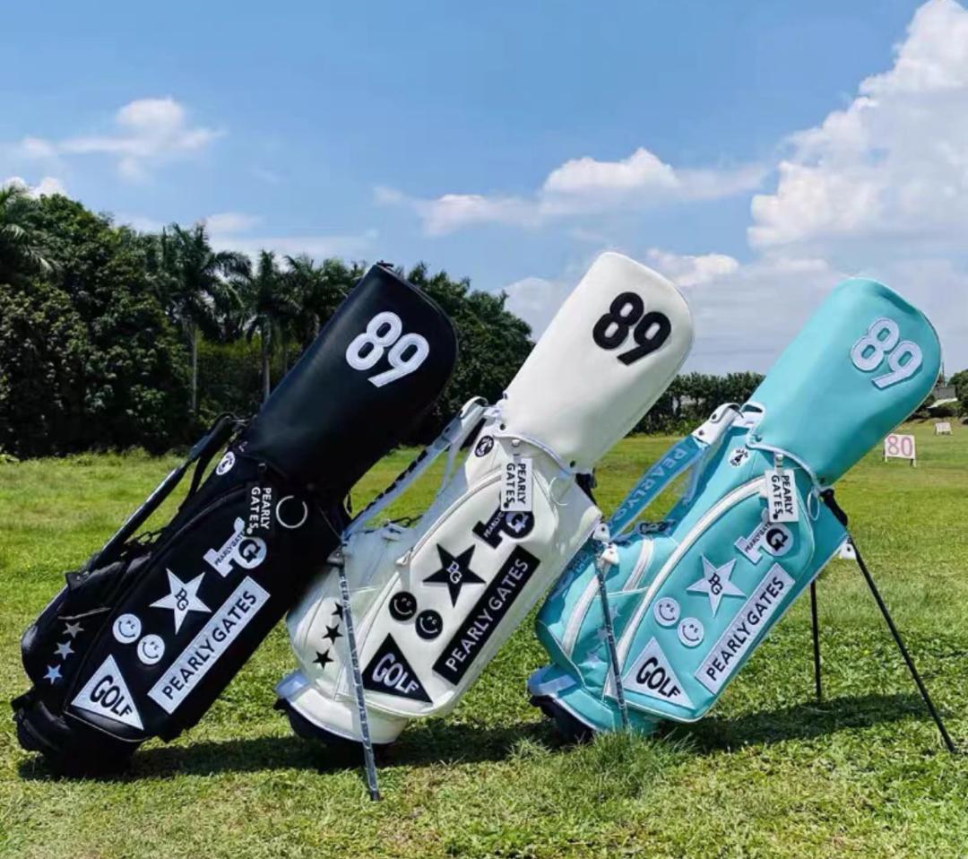 ☆新品☆PEARLY GATES ゴルフバッグ ホワイト ☆新品☆PEARLY GATES ゴルフバッグ ホワイト