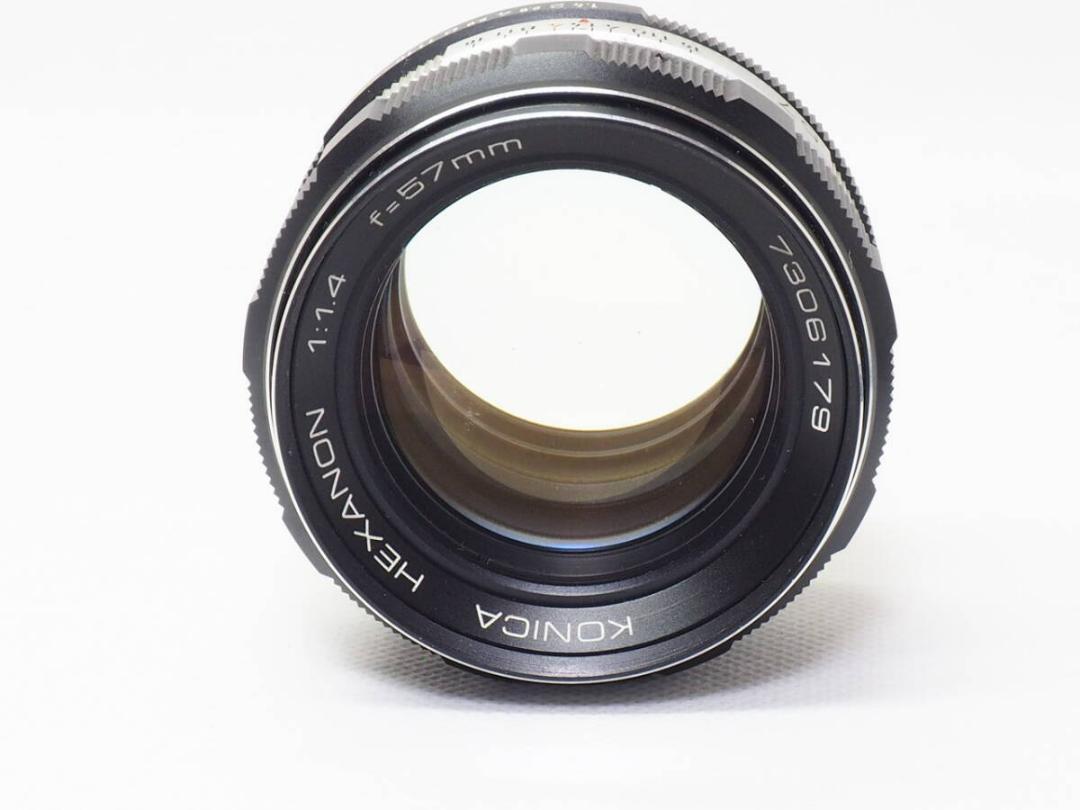 コニカ KONICA HEXANON 57mm F1.4 #03141450 コニカ KONICA HEXANON 57mm F1.4 #03141450 - メルカリ