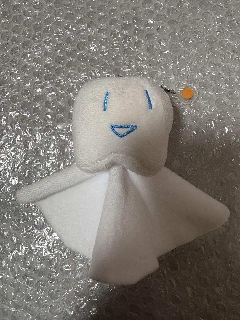 Ado こんにちは！はちゃんです ぬいぐるみキーホルダー てるてる坊主① Ado こんにちは！はちゃんです ぬいぐるみ キーホルダー