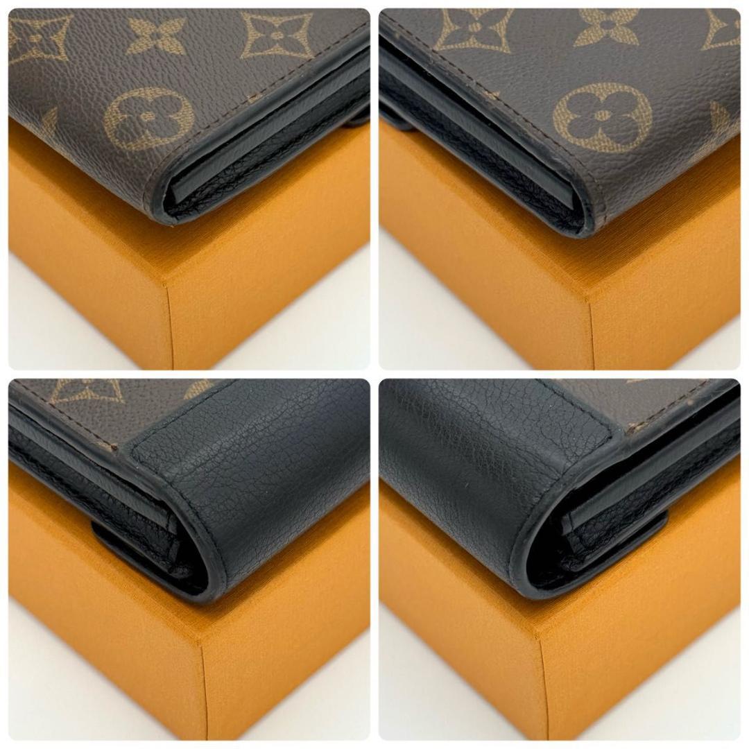 ルイヴィトン【最高級美品】モノグラム パラス ポルトフォイユ 長財布 ブラック