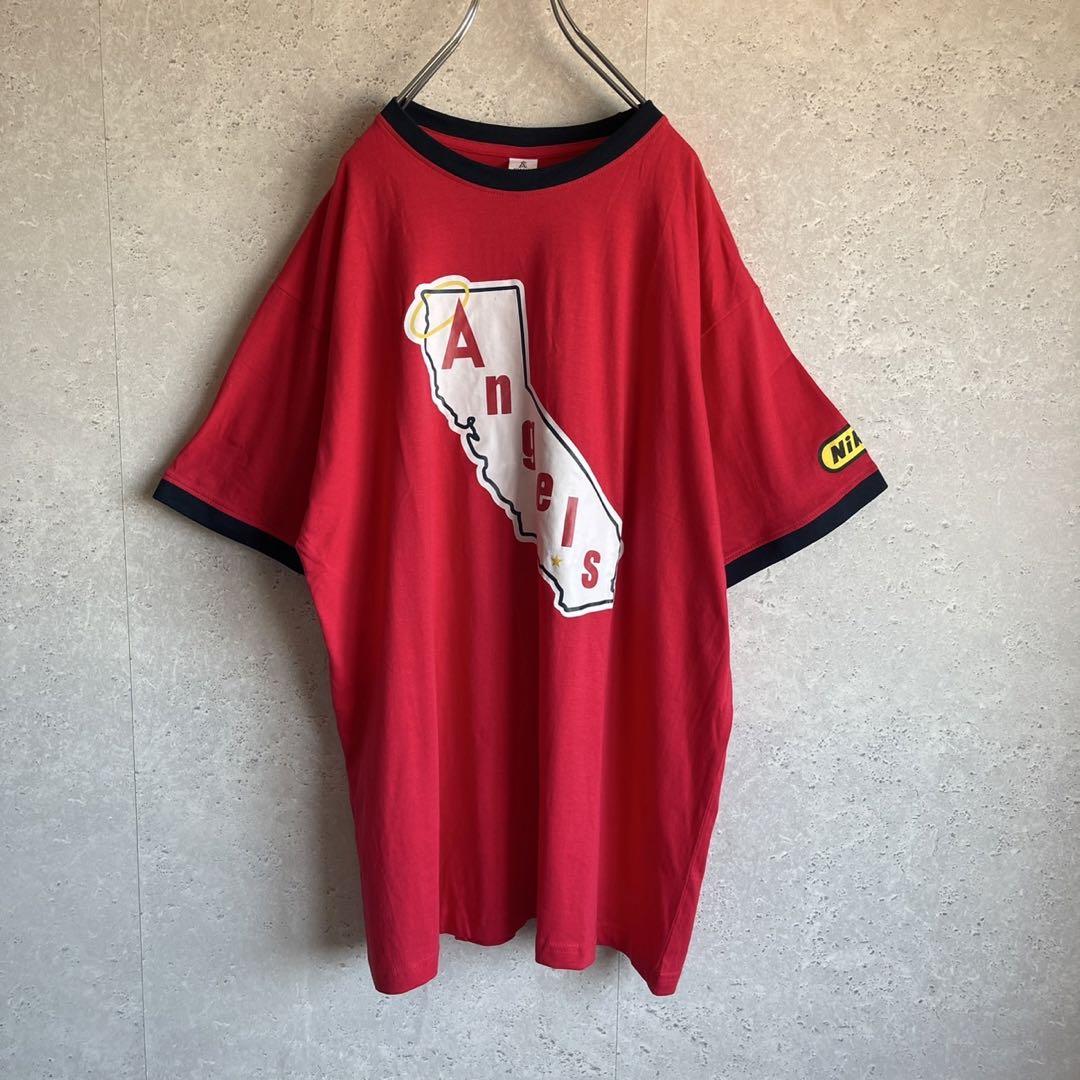 超レア MLB ロサンゼルスエンゼルス 大谷翔平 リンガーネックT