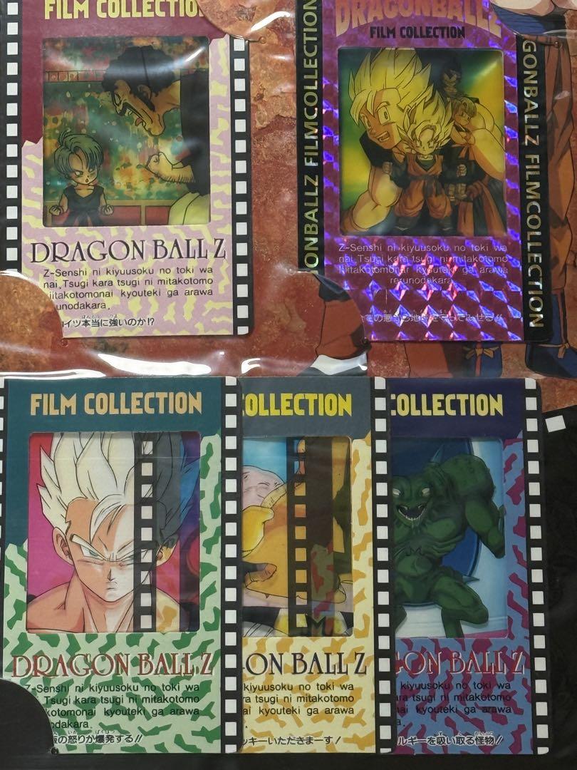 絶版94'ドラゴンボールZフィルムコレクションカード1パック5枚入新品未開封品