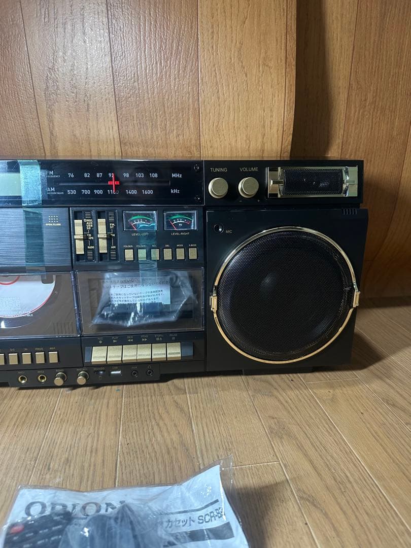 （動作確認済み）ORION SCR-B9 Dosha CDステレオラジオカセット