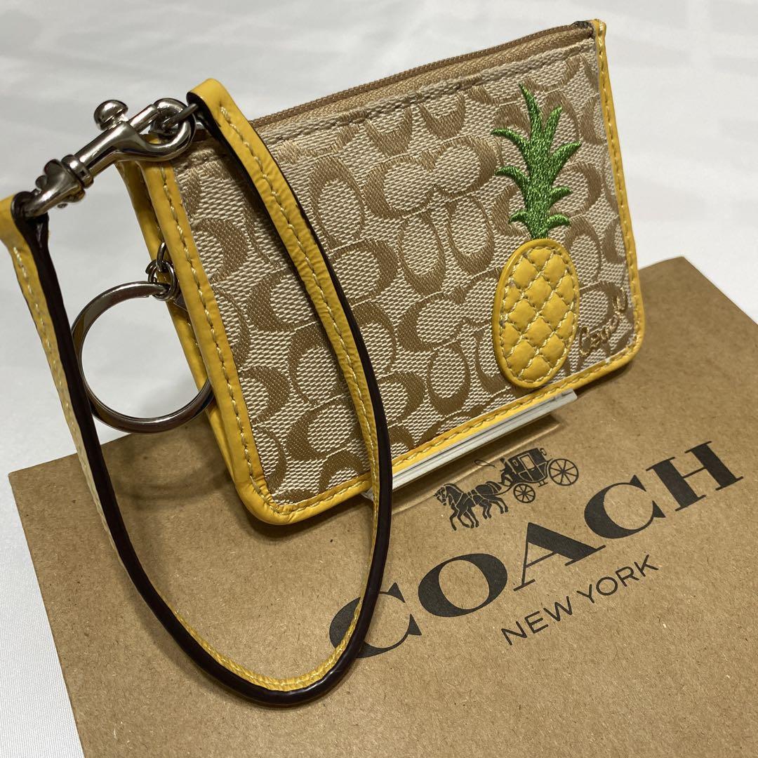 美品】COACH コーチ コインケース カードケース マルチケース