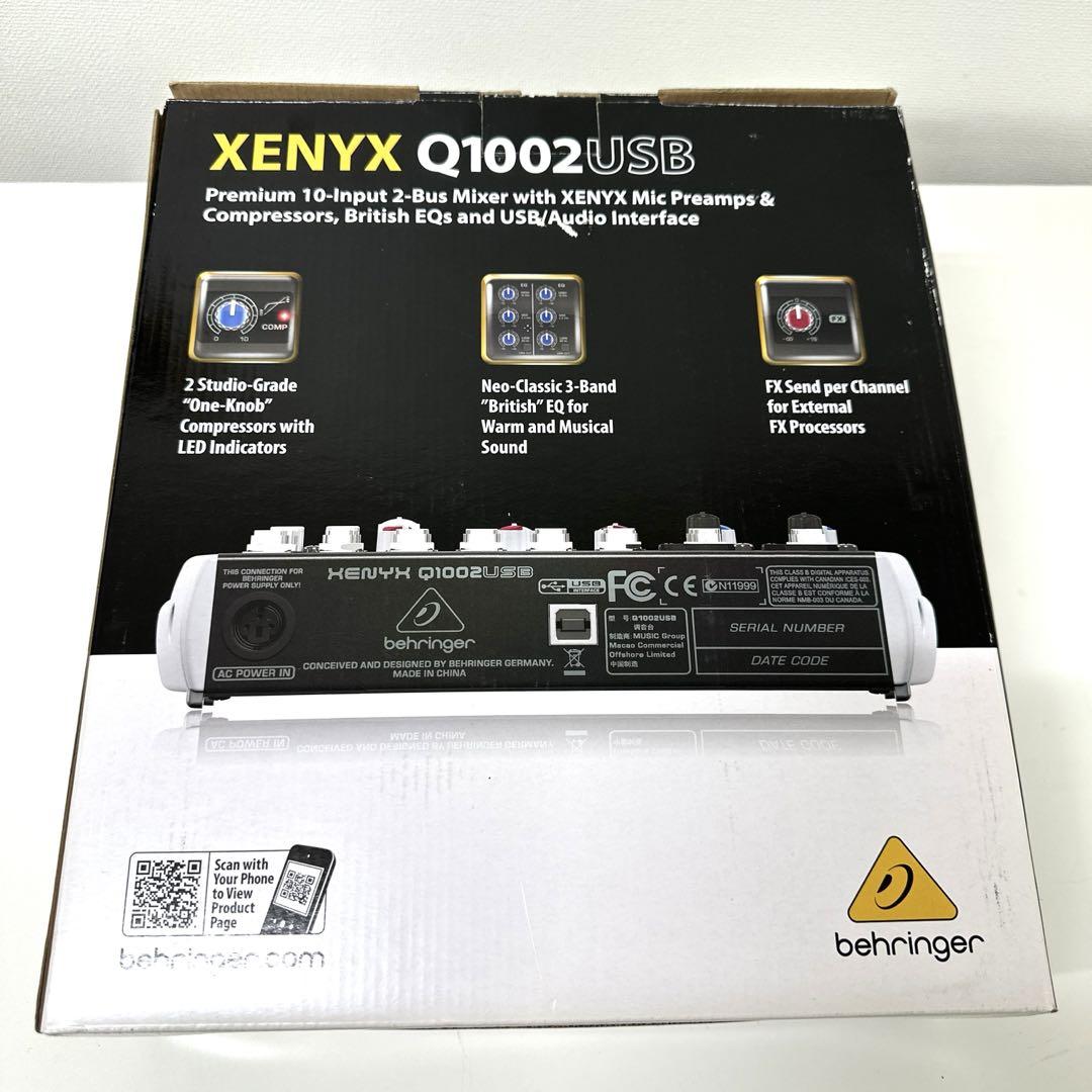 Behringer ベリンガー XENYX Q1002USB アナログミキサー