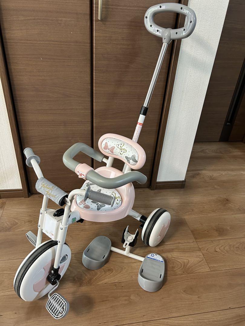 ディズニートライクピュアピンク幼児用三輪車