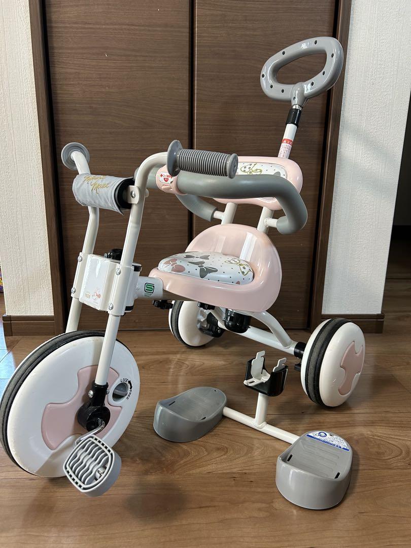 ディズニートライクピュアピンク幼児用三輪車