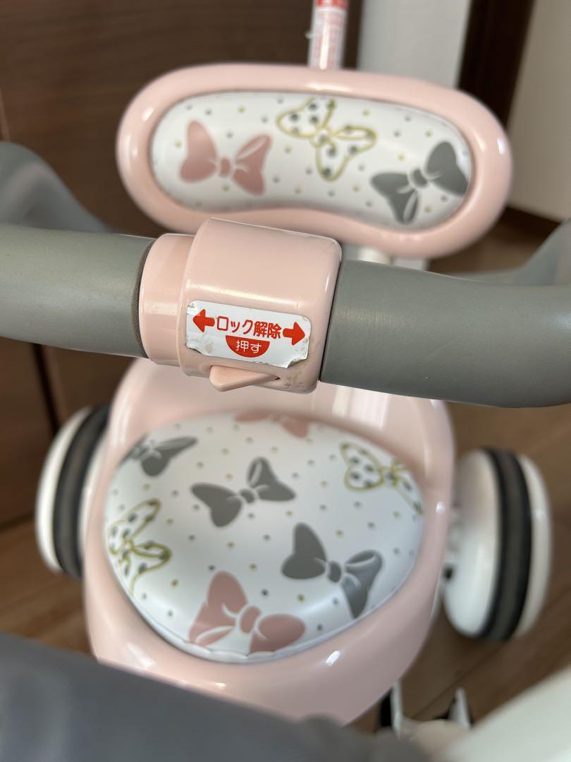 ディズニートライクピュアピンク幼児用三輪車