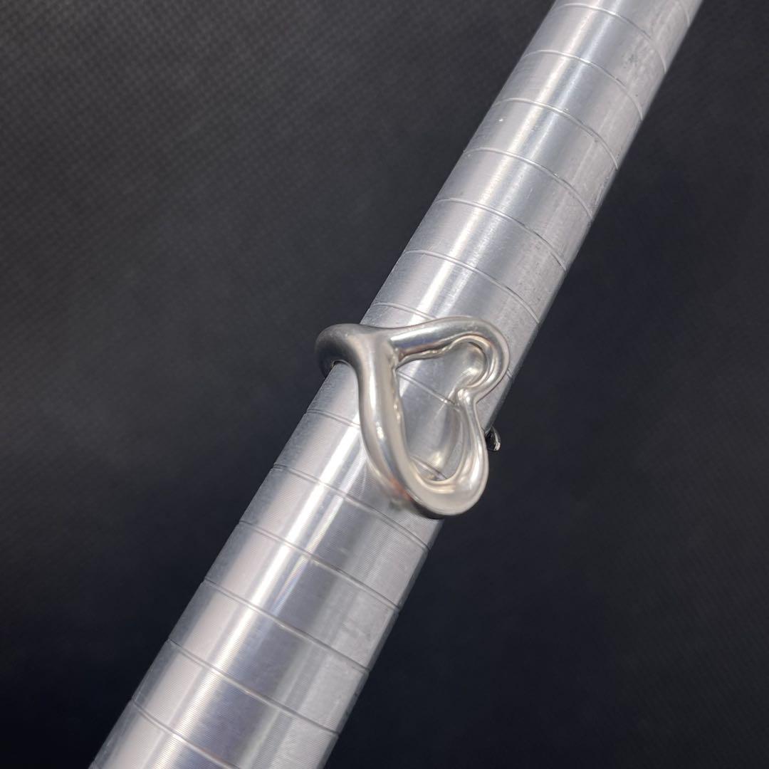 TIFFANY&CO. リング　オープンハート　925 10号　#A-69