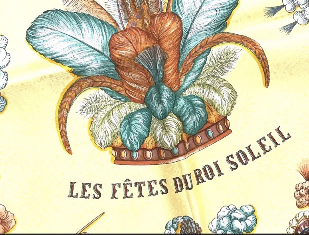 l*a様 HERMES シルクスカーフ LES FÊTES DU ROI SOL