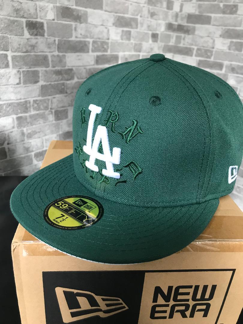 MLB大谷翔平LAドジャース球団100周年記念NewEraキャップ1/2OV帽子