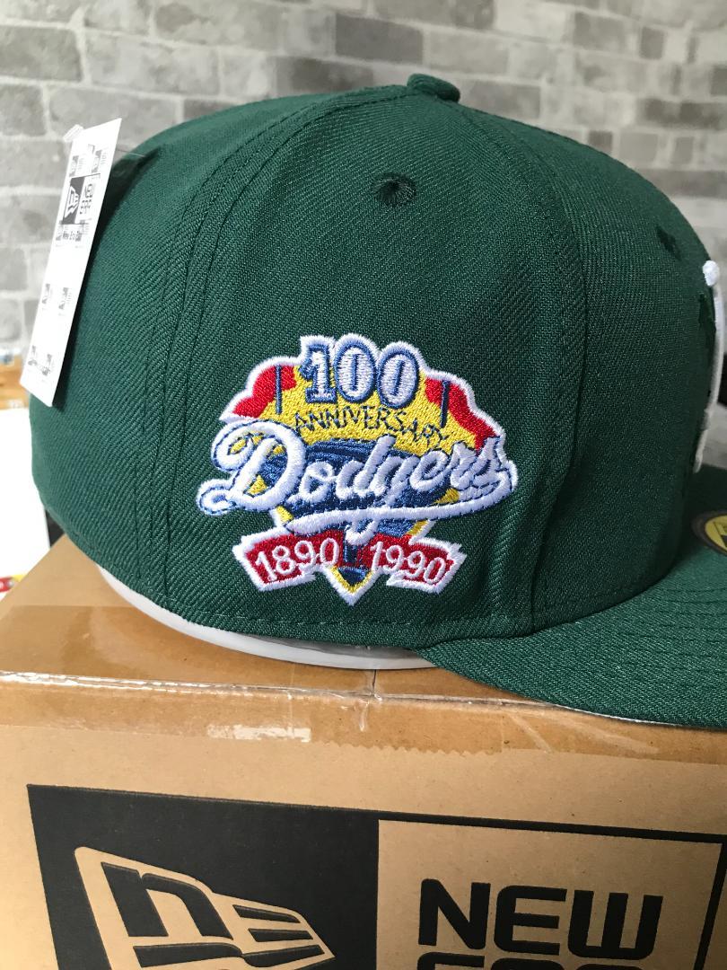 MLB大谷翔平LAドジャース球団100周年記念NewEraキャップ1/2OV