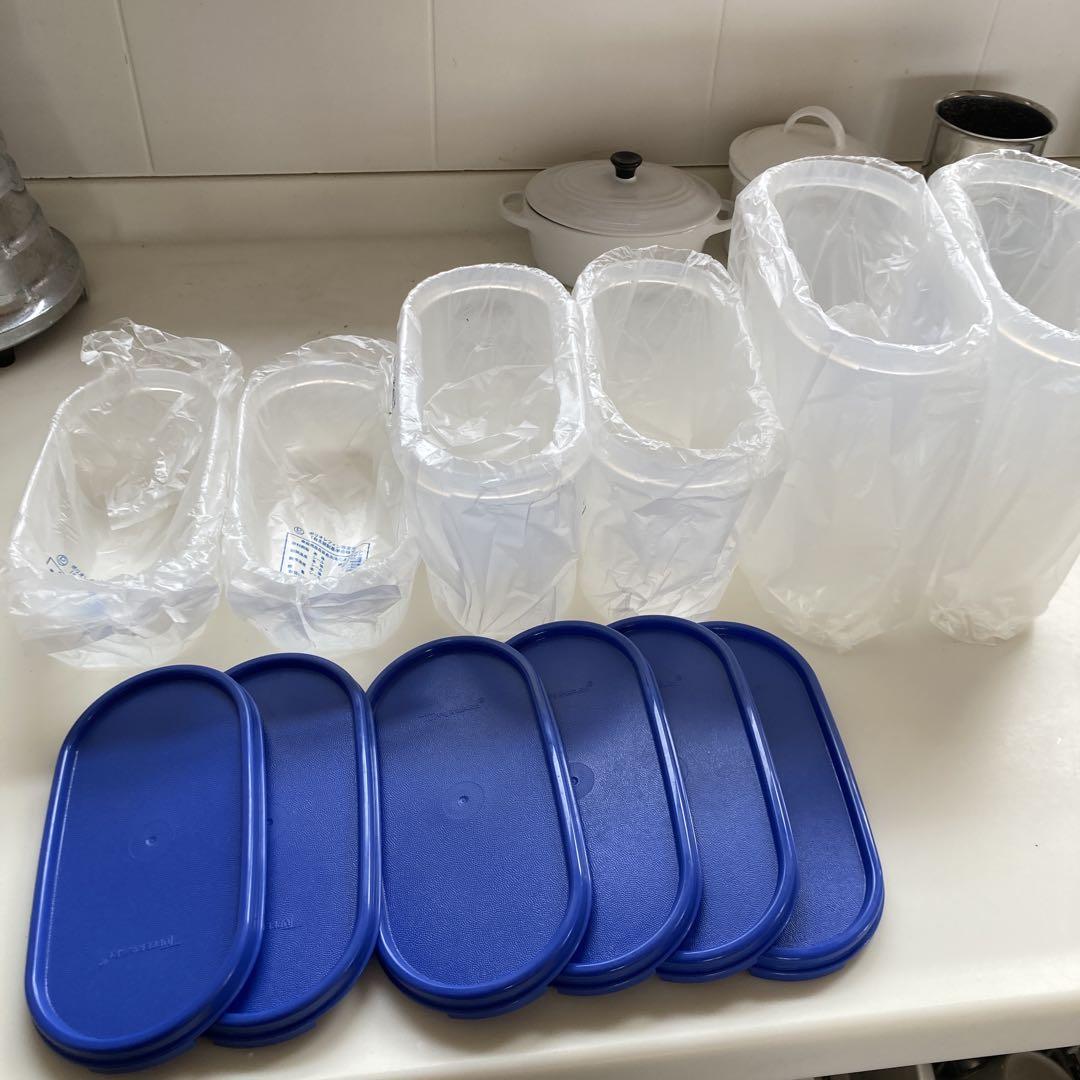 タッパーウェア　MMだ円 6個セット　新品